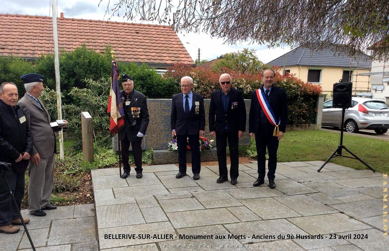 9 EME HUSSARDS 2024 A.G BELLERIVE SUR ALLIER AU 23 04 2024 (1).JPG